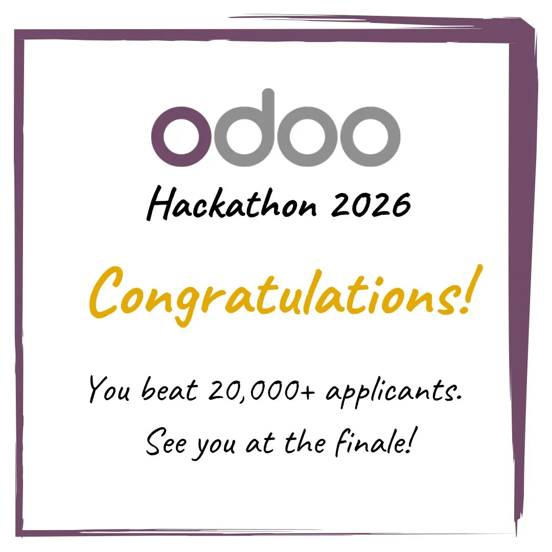2× Odoo Hackathon Semi-Finalist